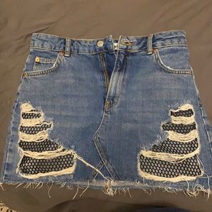 Top shop Jean skirt